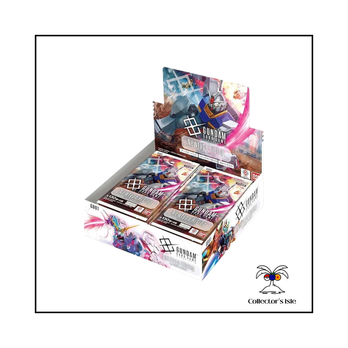 その他 GUNDAM BOOSTER DRAFT KING 09 Gundam: English Newtype Rising GD01 - Booster Pack – Collector's Isle