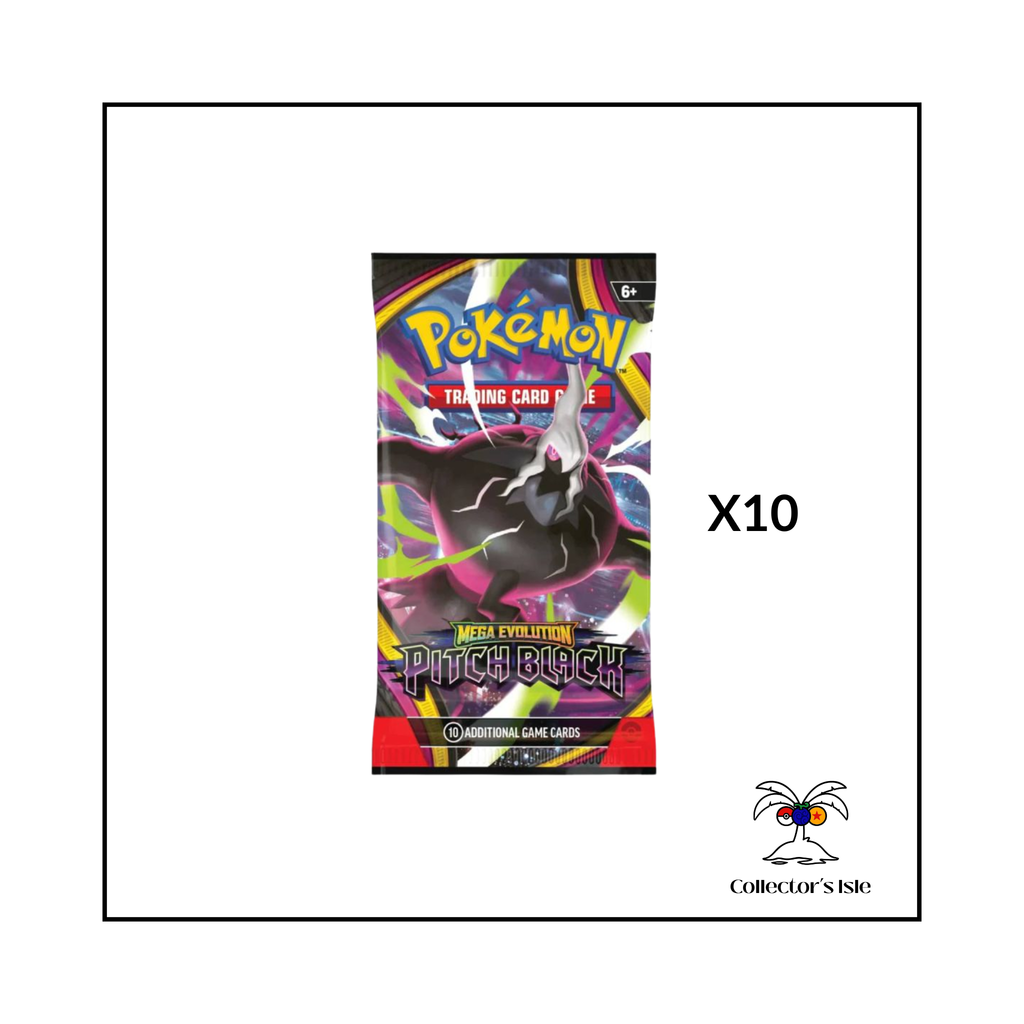 Pokemon: English Pitch Black - 10x Booster Pack Bundle